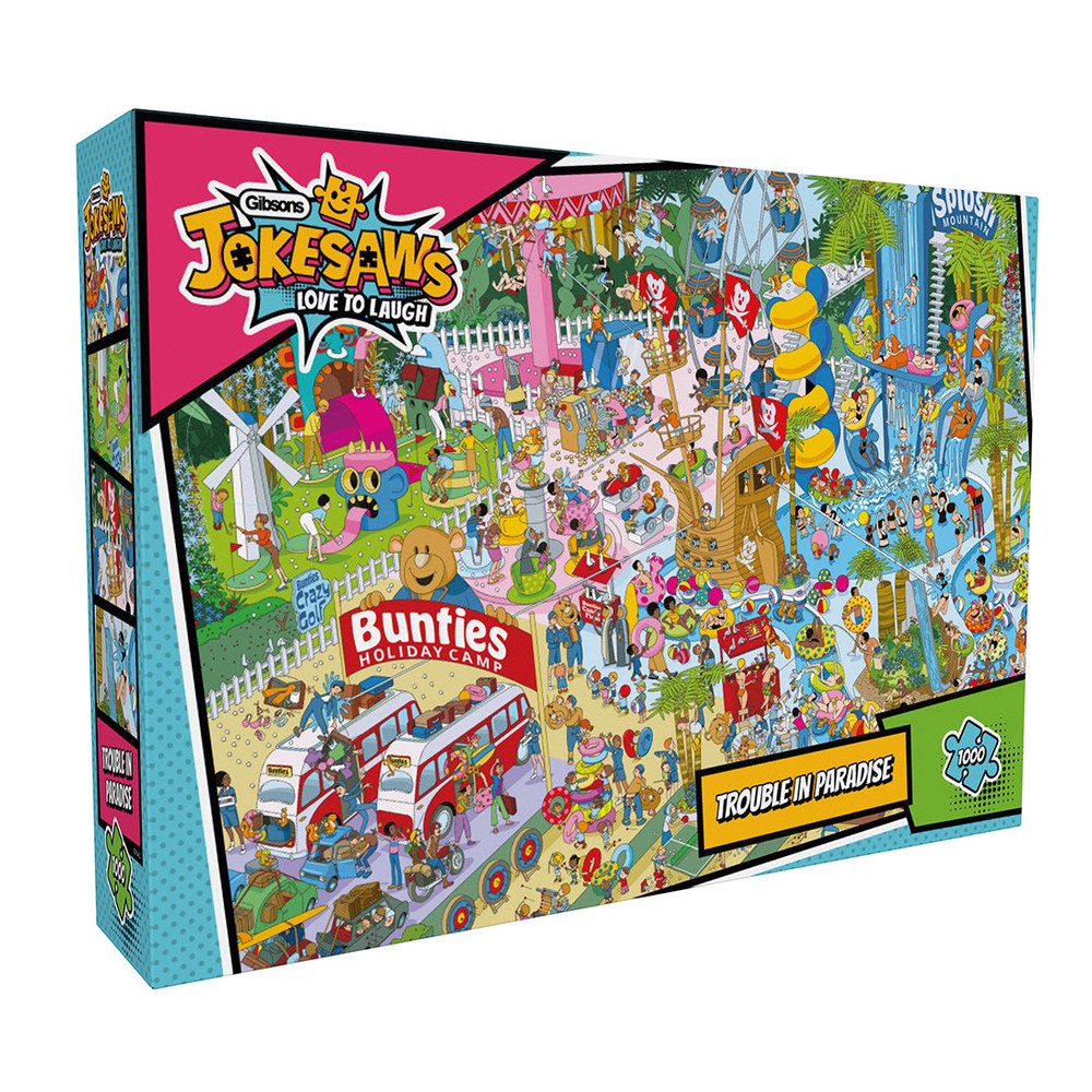 Puzzle - Jokesaws Trouble Paradise 1000