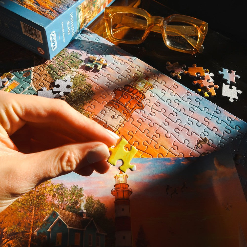 Puzzle - Gibsons - Lighthouse Island 500Pc