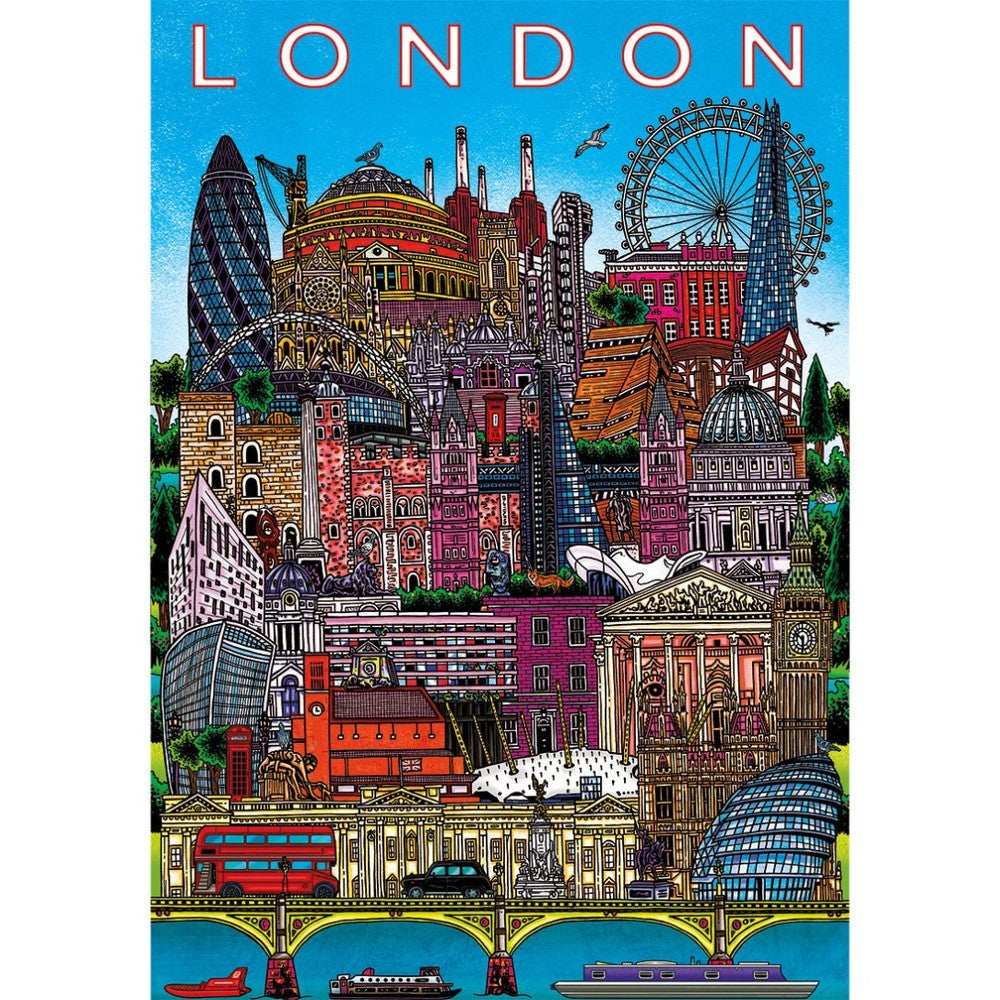 Puzzle - Gibsons - London Cityscape 500Pc