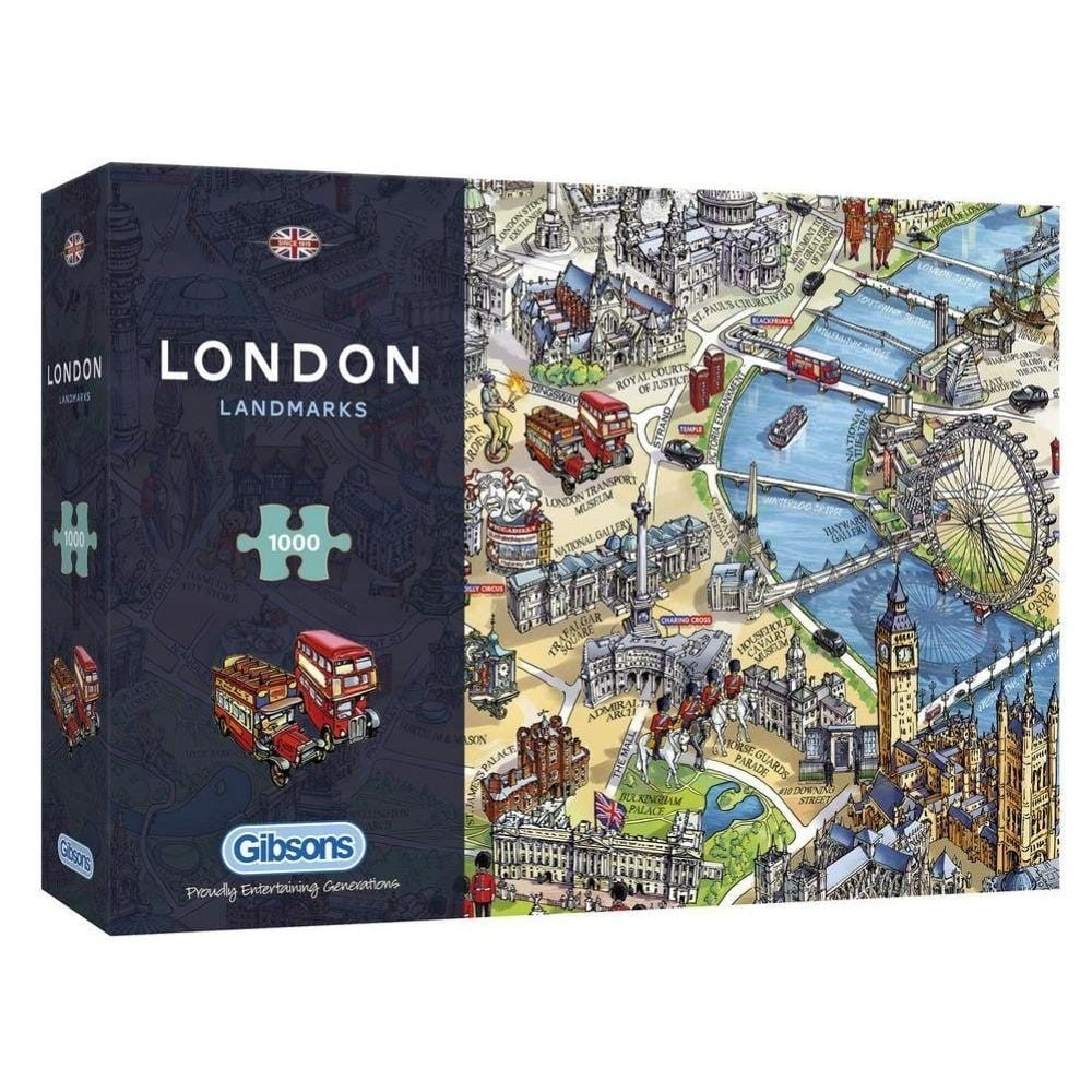 Puzzle - London Landmarks 1000Pc