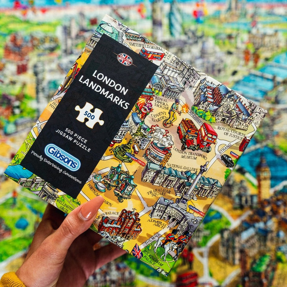 Puzzle - Gibsons - London's Landmarks 500Pc