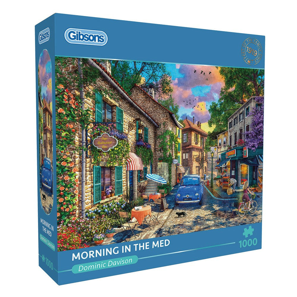 Puzzle - Morning In The Med 1000Pc