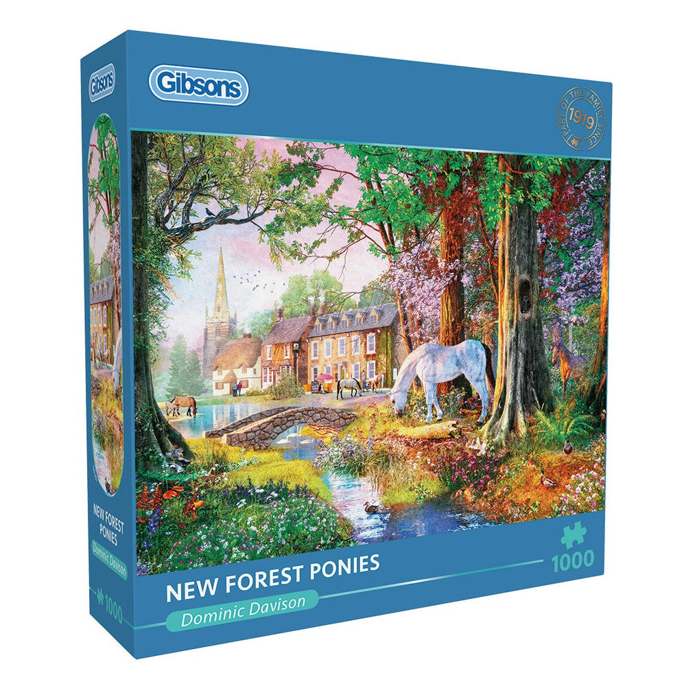 Puzzle - New Forest Ponies 1000Pc