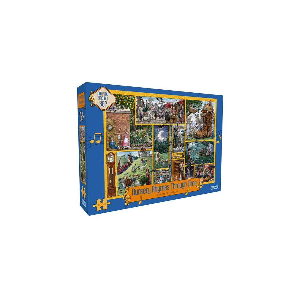 Puzzle - Nursery Rhymes Thru Time 1000