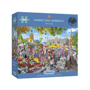 Puzzle - Gibsons - Market Day Norwich 1000Pc