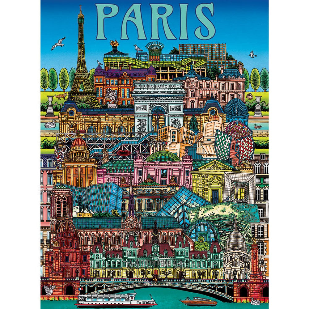 Puzzle - Gibsons - Paris Cityscape 500Pc