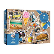Puzzle - Piecing Together Seaside 12Pc