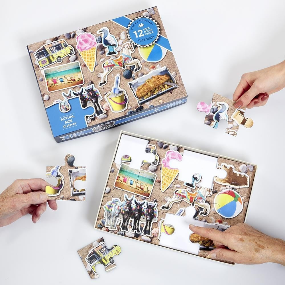 Puzzle - Piecing Together Seaside 12Pc