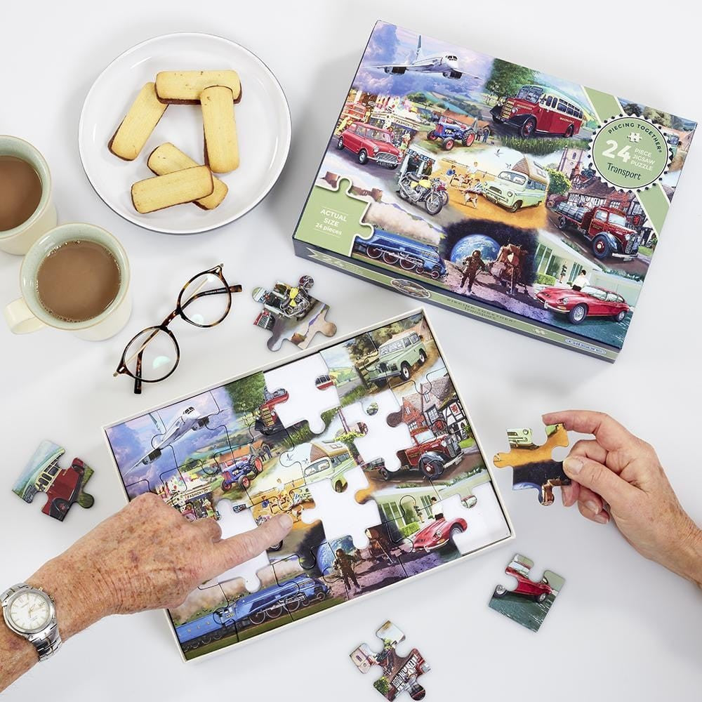 Puzzle - Piecing Together Transport 24P