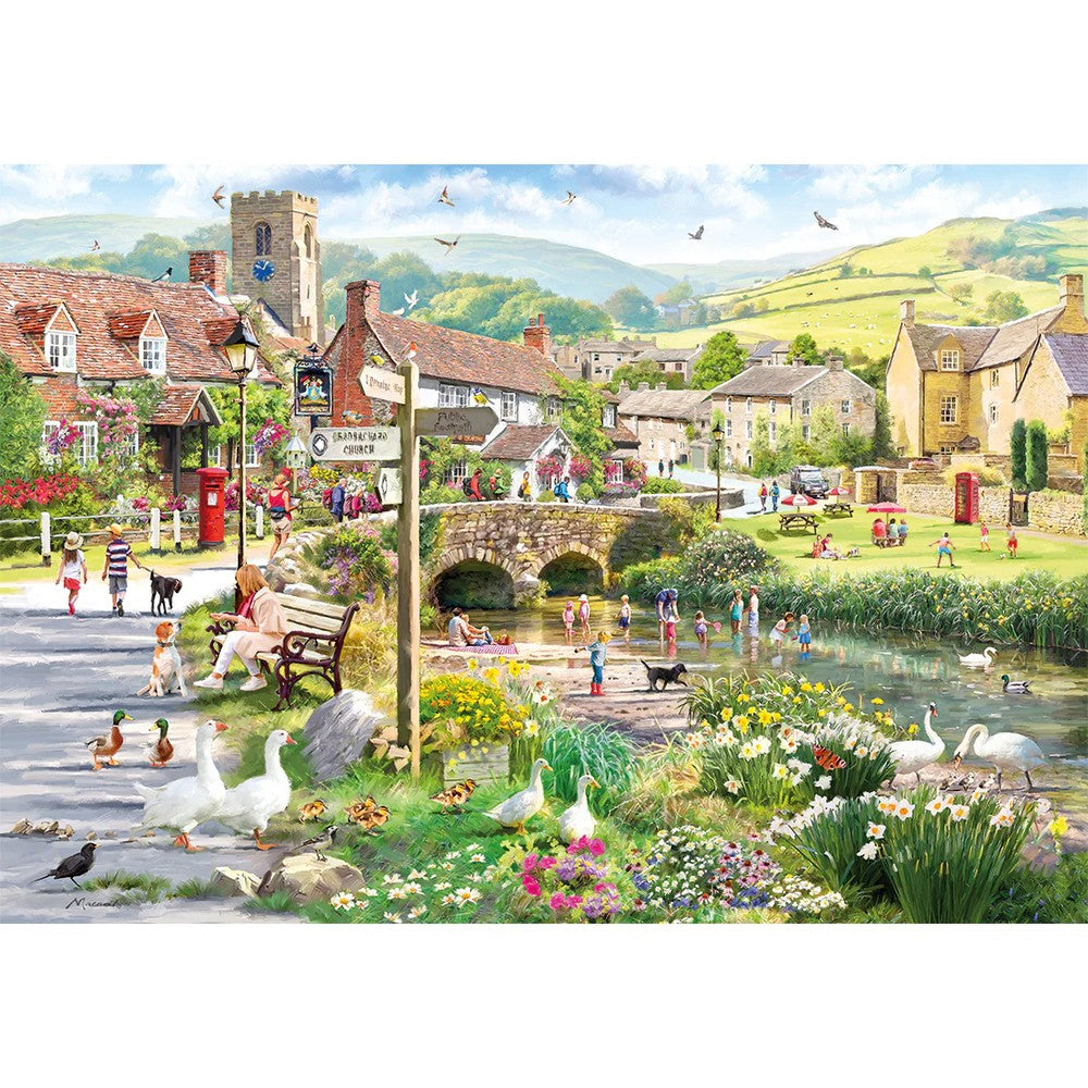 Puzzle - Gibsons - Puddle Ducks & Paddling 500Pc