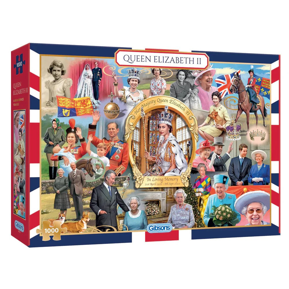 Puzzle - Queen Elizabeth Ii 1000Pc Gib;
