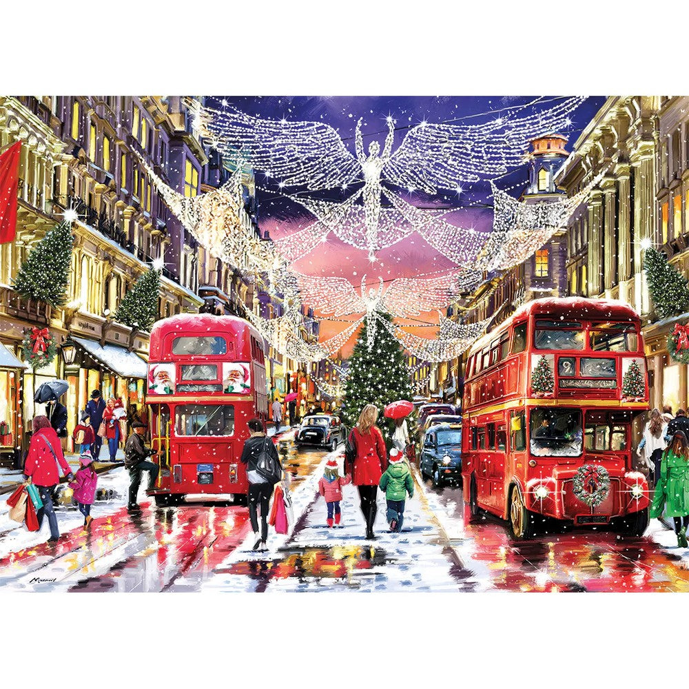 Puzzle - Gibsons - Regent St;At Christmas 500Pcxl