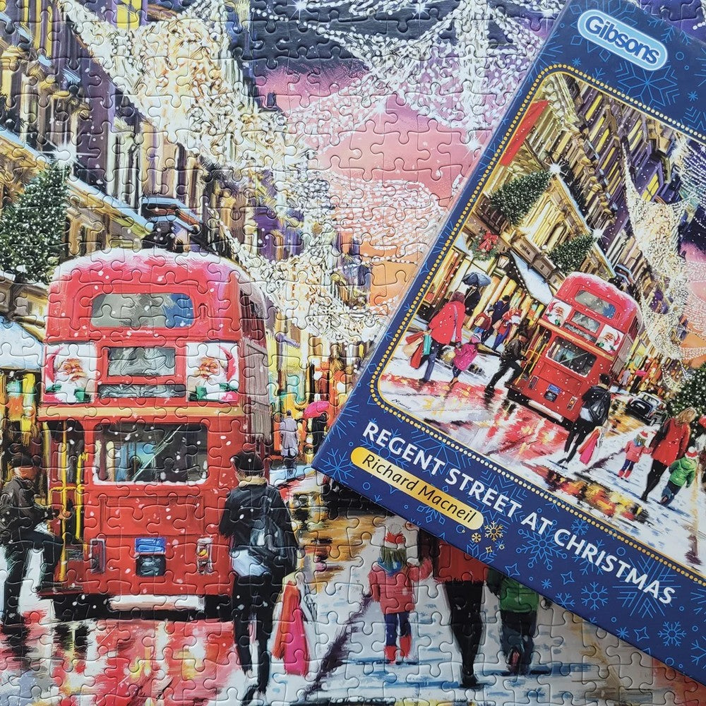 Puzzle - Regent Street Christmas 1000Pc