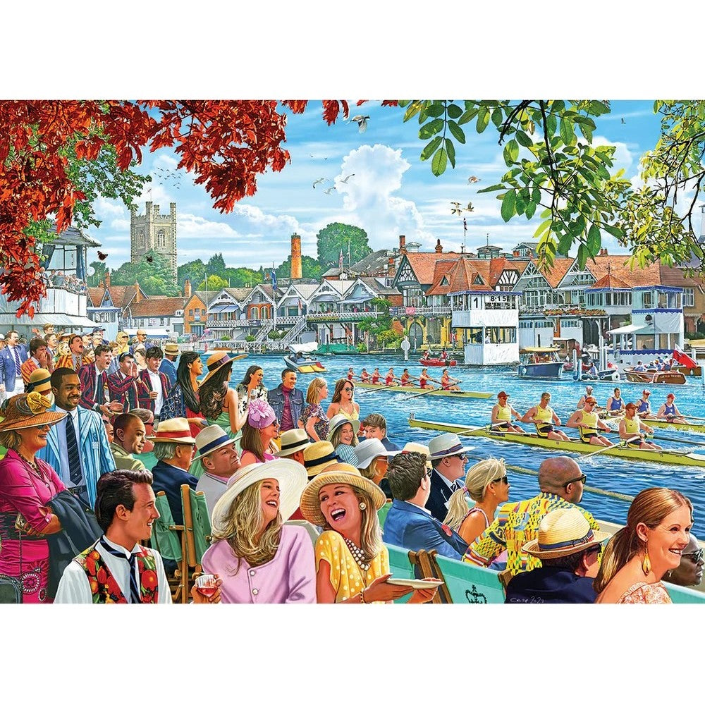 Puzzle - Rowing At The Regatta 1000Pc