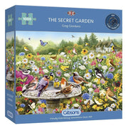 Puzzle - Gibsons - Secret Garden 1000Pc Blue Box