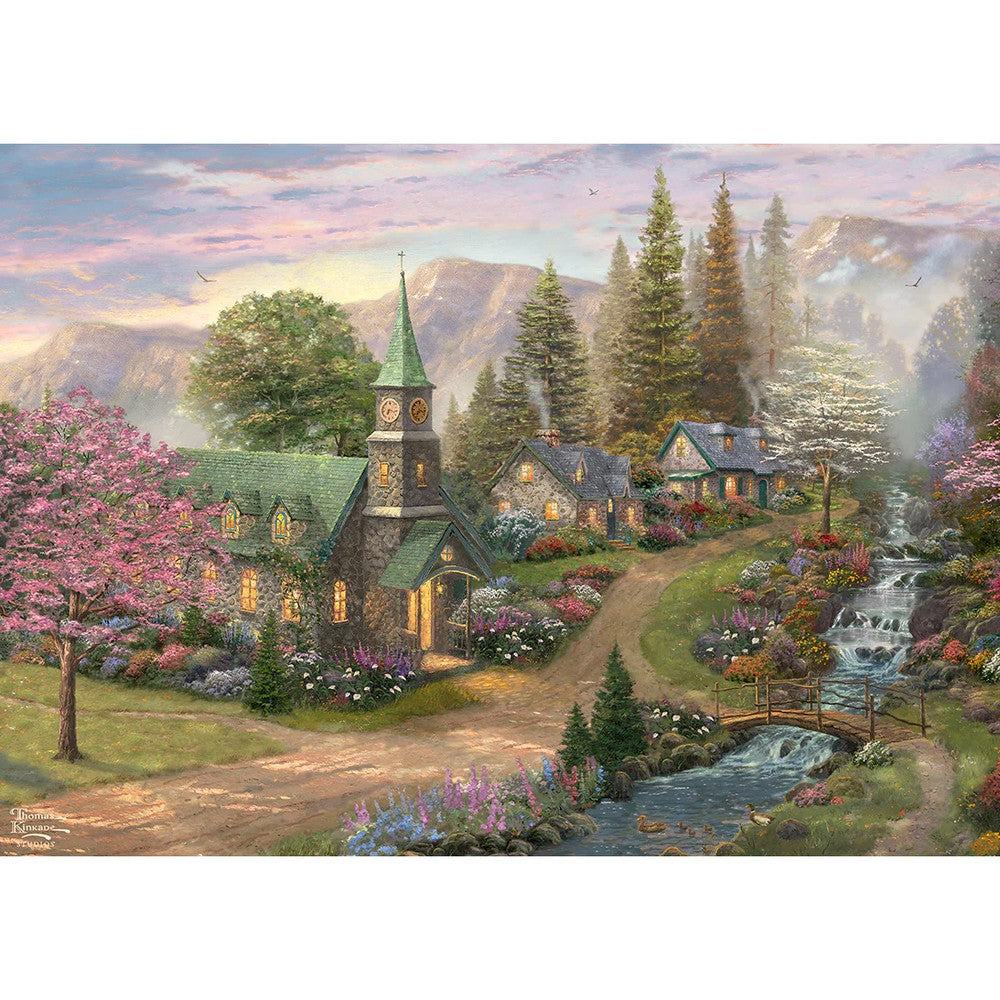 Puzzle - Gibsons - Sunday Morning Kinkade 1000Pc