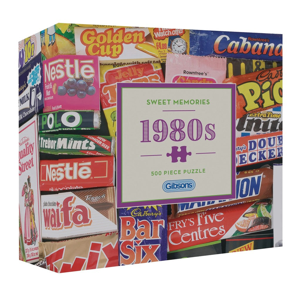 Puzzle - Gibsons - Sweet Memories O/T 1980S 500Pc