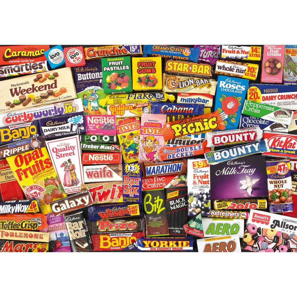 Puzzle - Gibsons - Sweet Memories O/T 1980S 500Pc