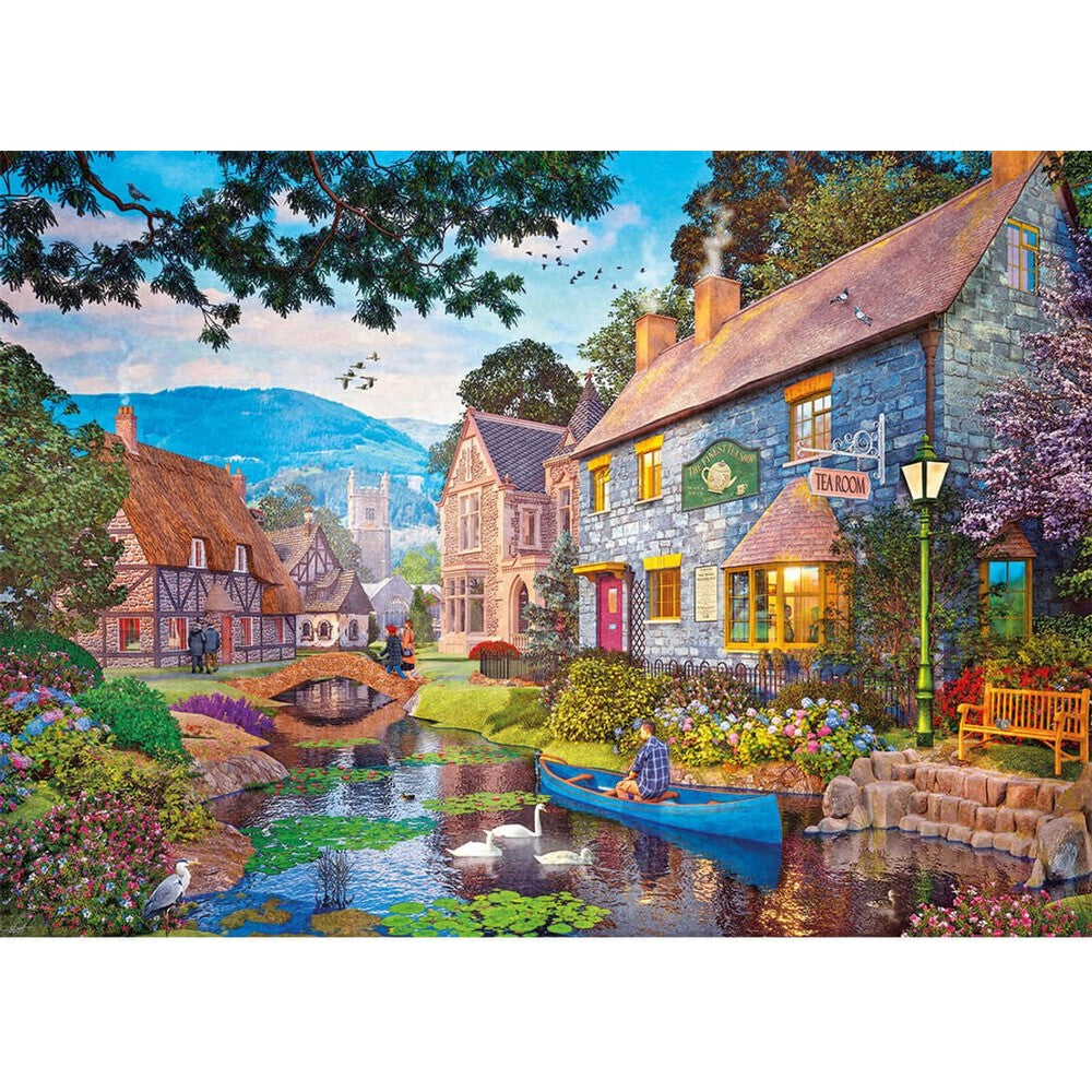 Puzzle - Gibsons - Tea On The River 1000Pc