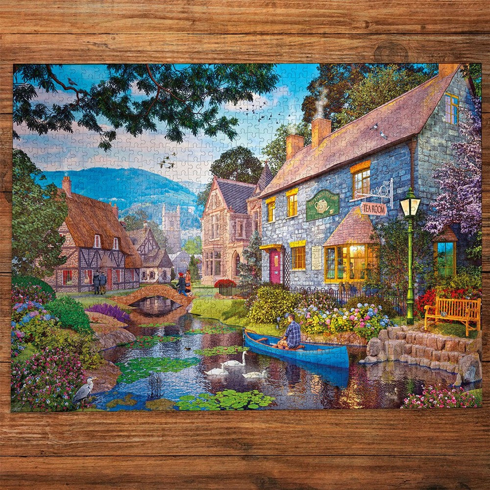 Puzzle - Gibsons - Tea On The River 1000Pc