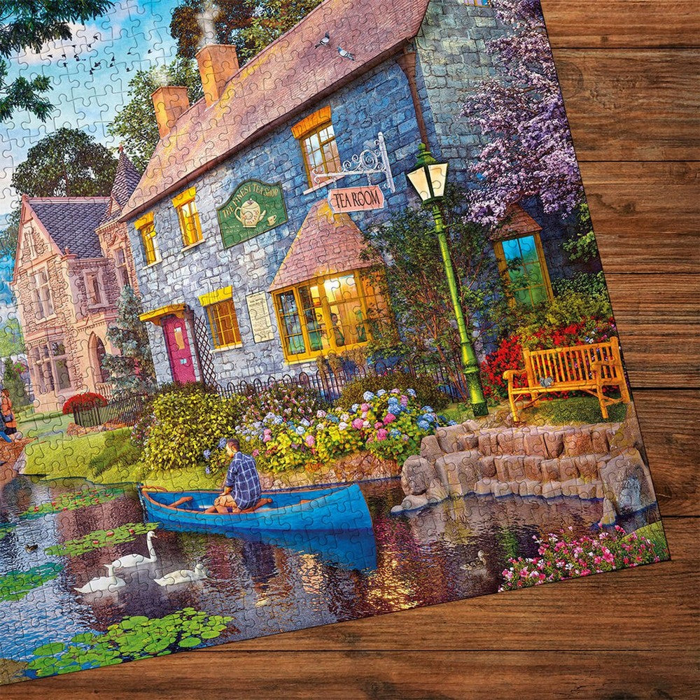 Puzzle - Gibsons - Tea On The River 1000Pc