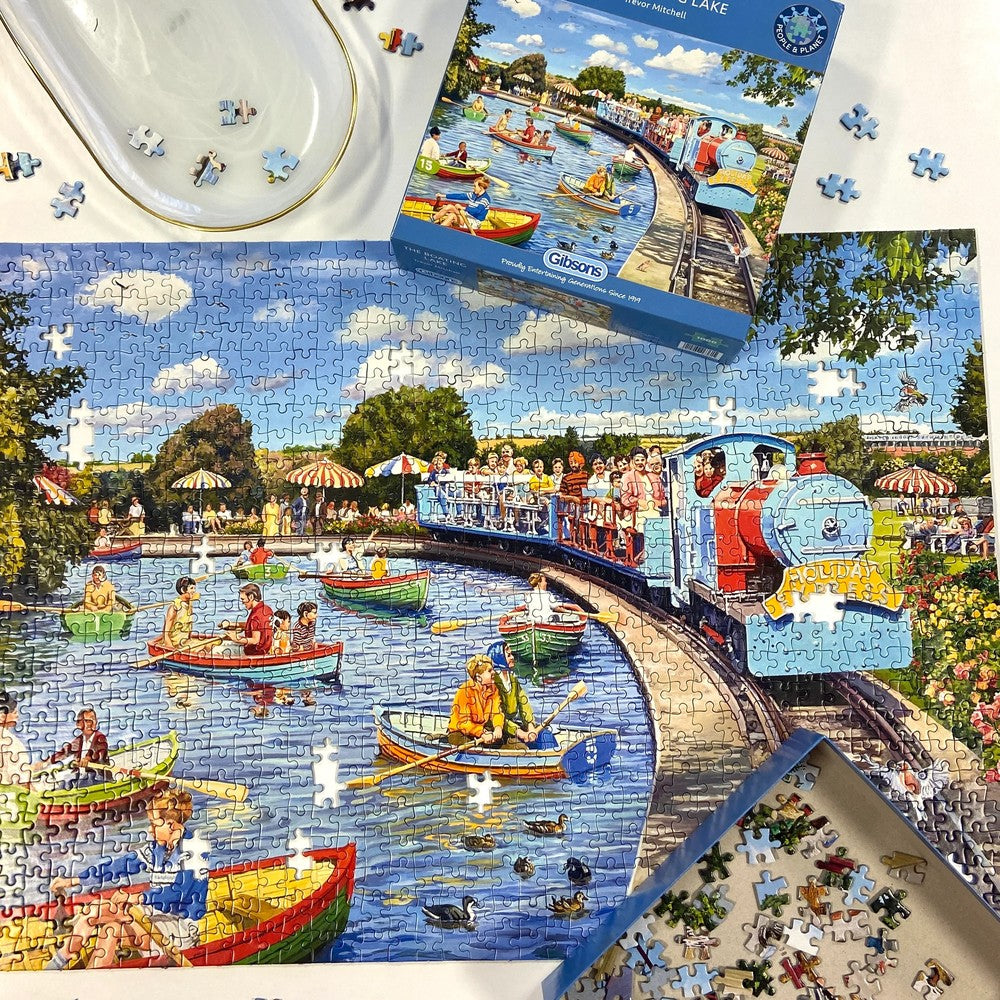 Puzzle - The Boating Lake 1000Pc