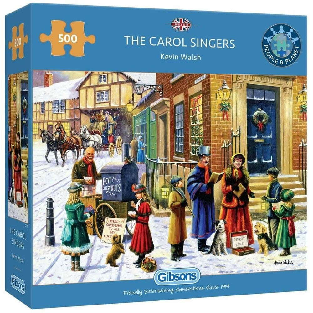 Puzzle - The Carol Singers 500Pc