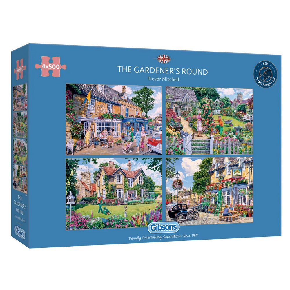 Puzzle - The Gardeners Round 4 X 500Pc