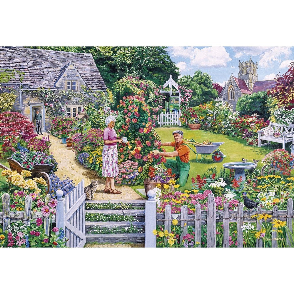 Puzzle - The Gardeners Round 4 X 500Pc
