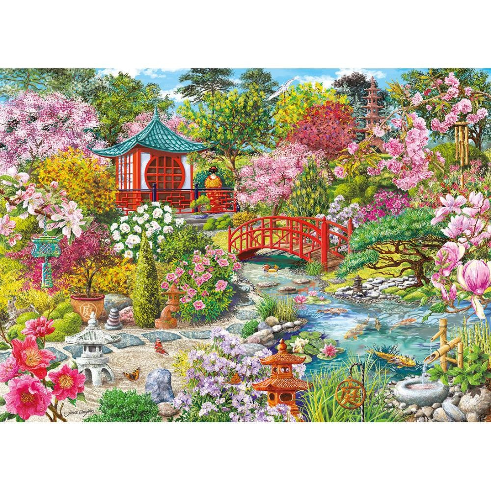 Puzzle - Gibsons - The Japanese Garden 1000Pc