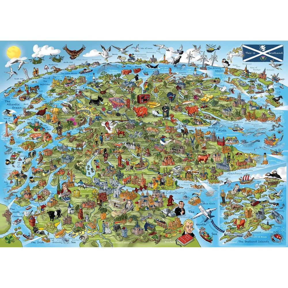 Puzzle - Gibsons - This Is Scotland 1000Pc