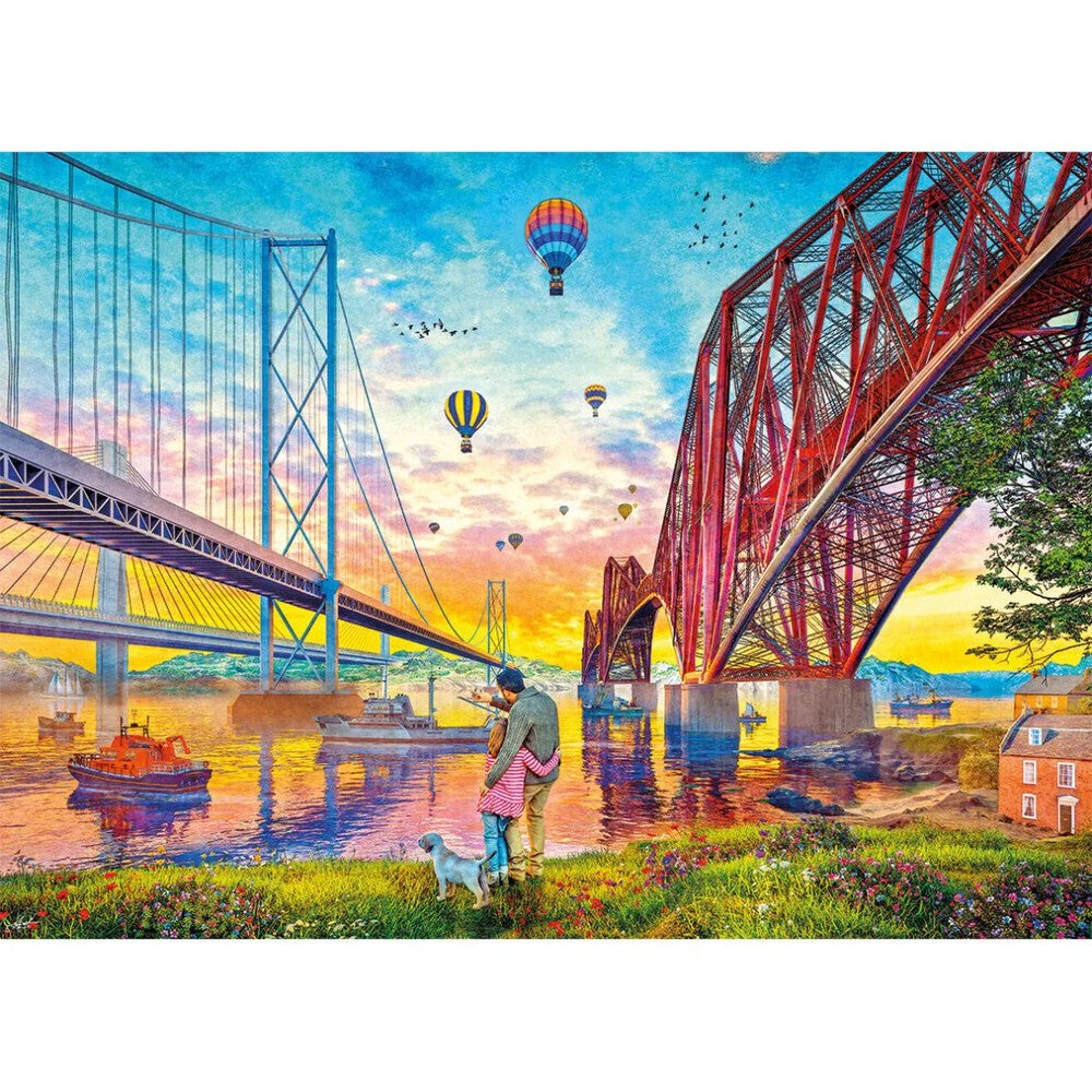 Puzzle - Gibsons - Three Bridges Crossing 1000Pc