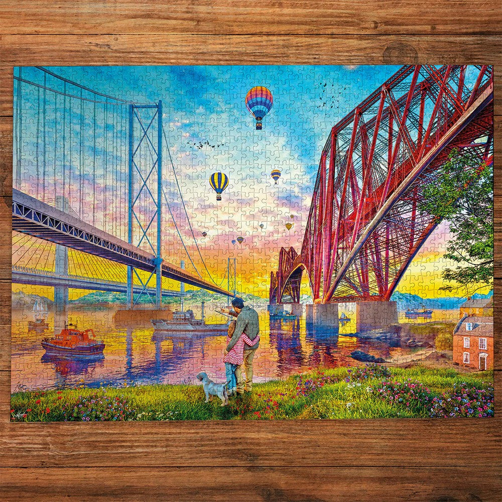 Puzzle - Gibsons - Three Bridges Crossing 1000Pc