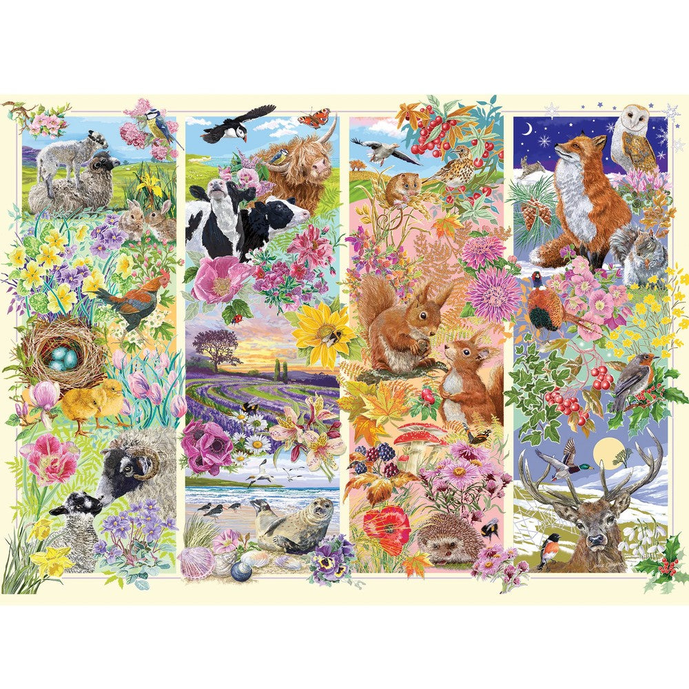 Puzzle - Gibsons - Through The Seasons 1000Pc