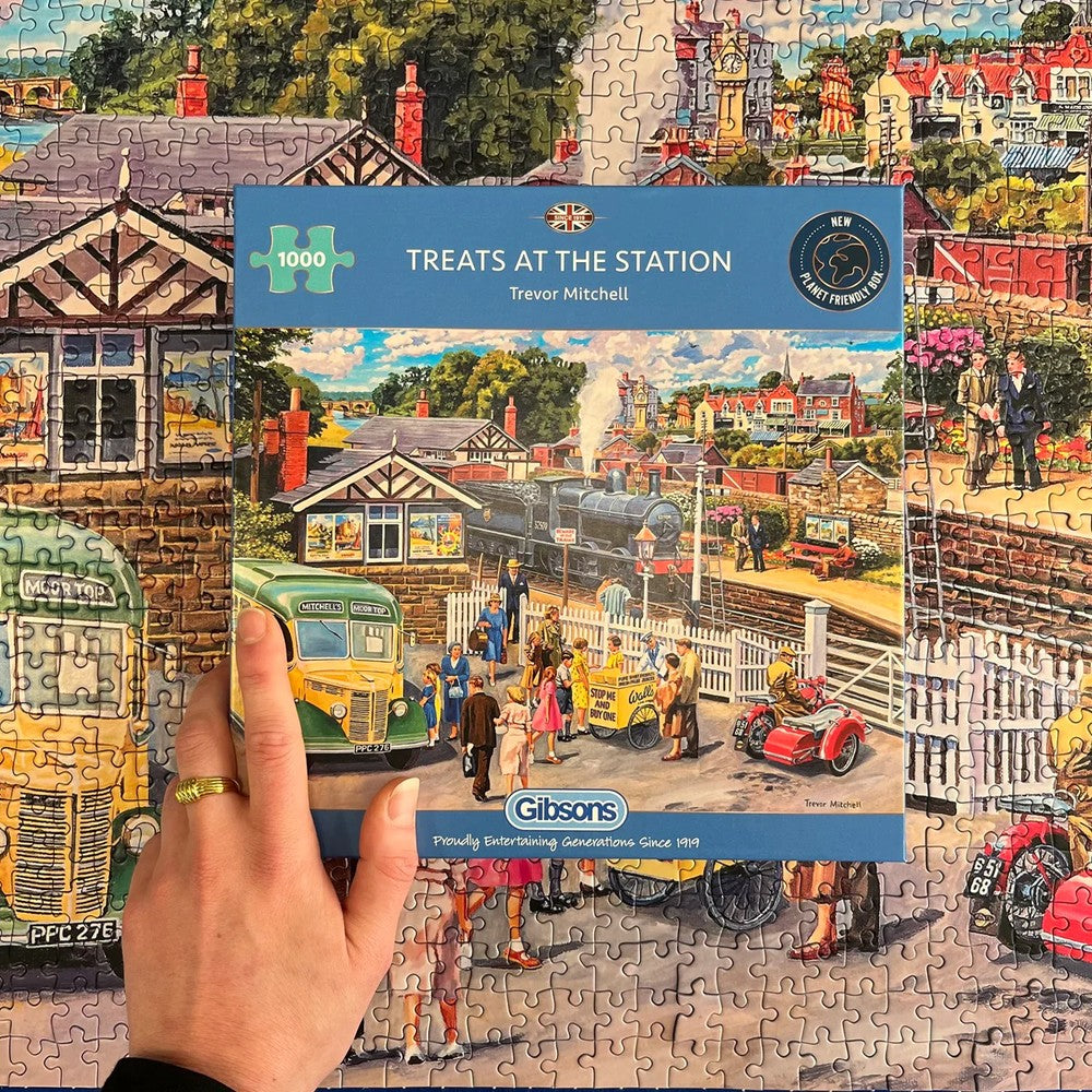 Puzzle - Gibsons - Treats At The Station 1000Pc
