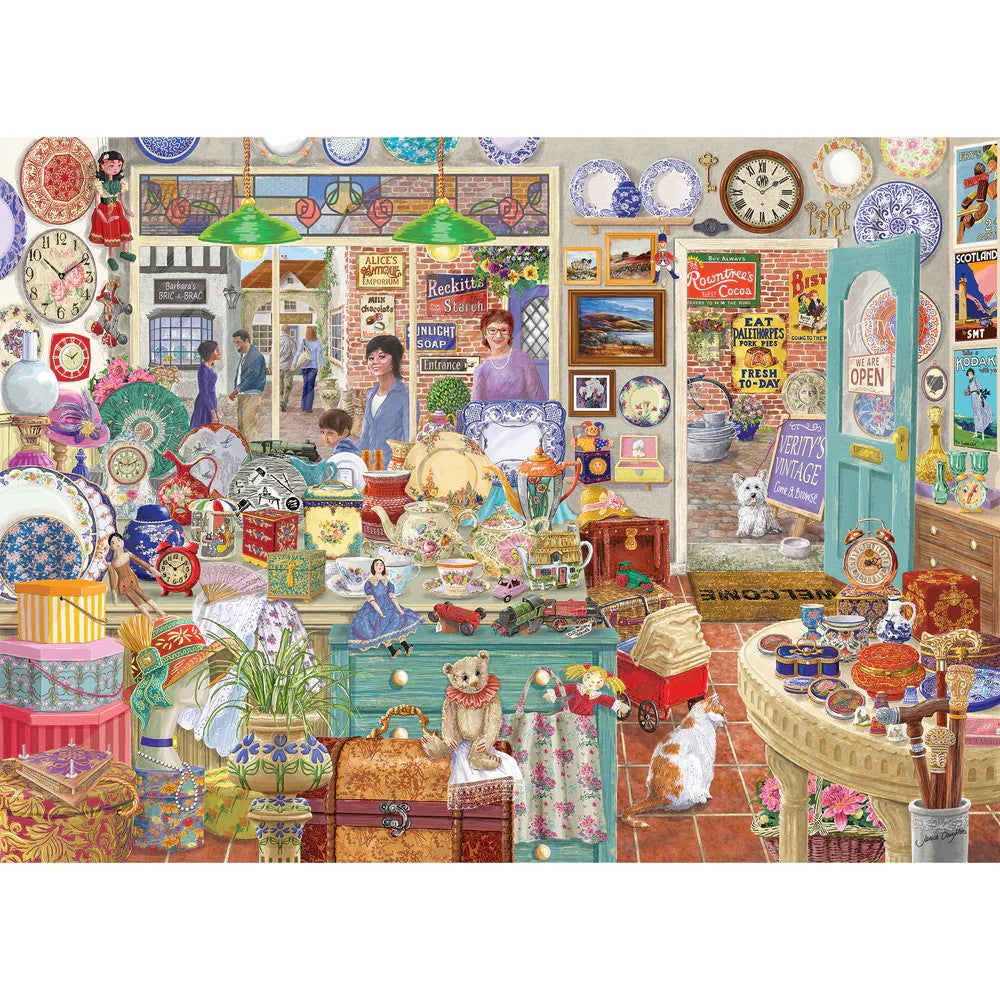 Puzzle - Gibsons - Verity's Vintage Shop 1000Pc
