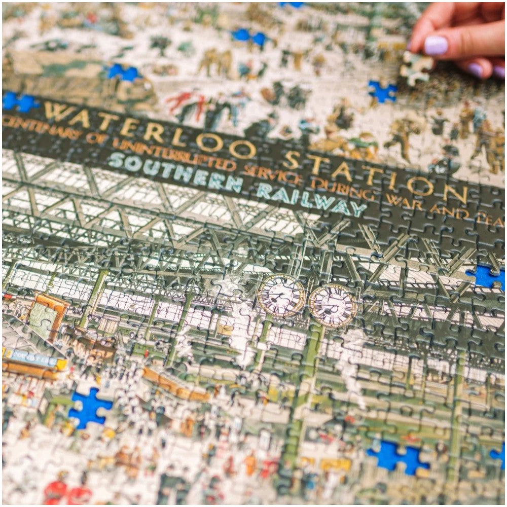 Puzzle - Gibsons - Waterloo Station 1000Pc