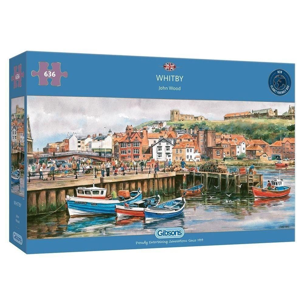Puzzle - Gibsons - Whitby Harbour 636Pc
