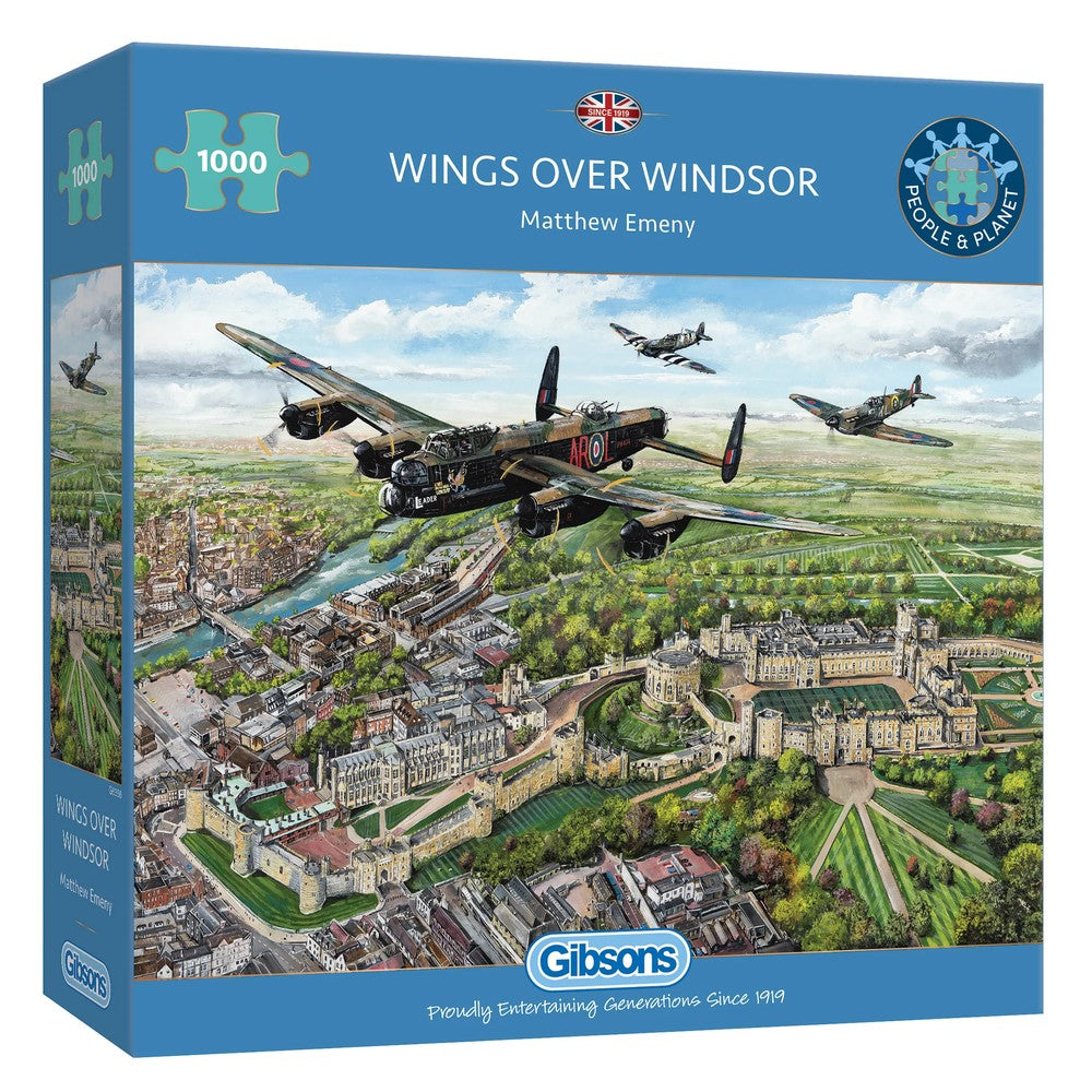 Puzzle - Gibsons - Wings Over Windsor 1000Pc
