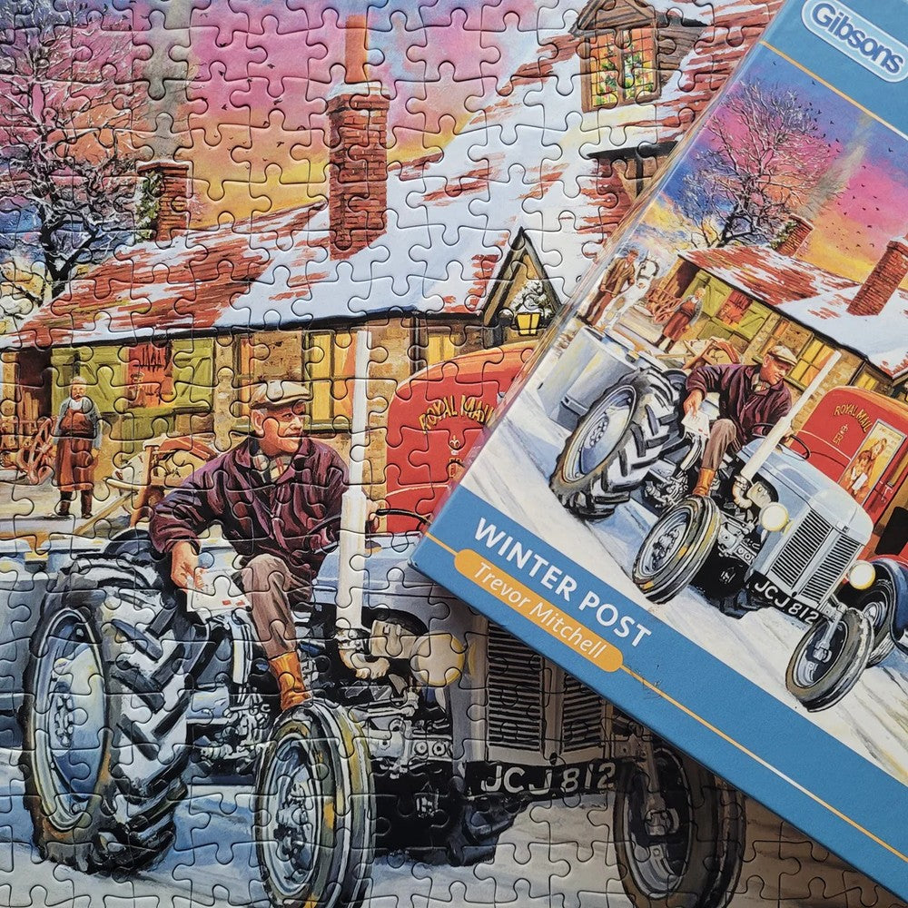 Puzzle - Gibsons - Winter Post 500Pc