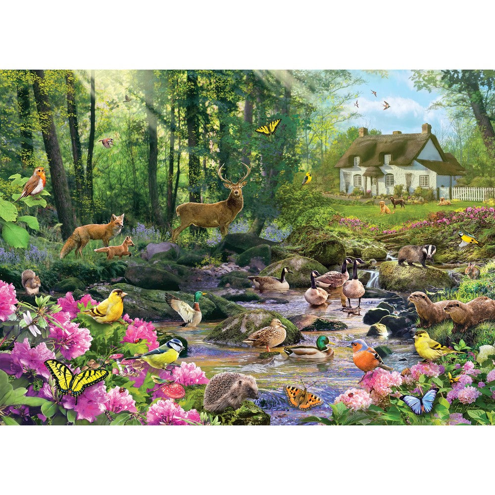 Puzzle - Gibsons - Woodland Glade 1000Pc