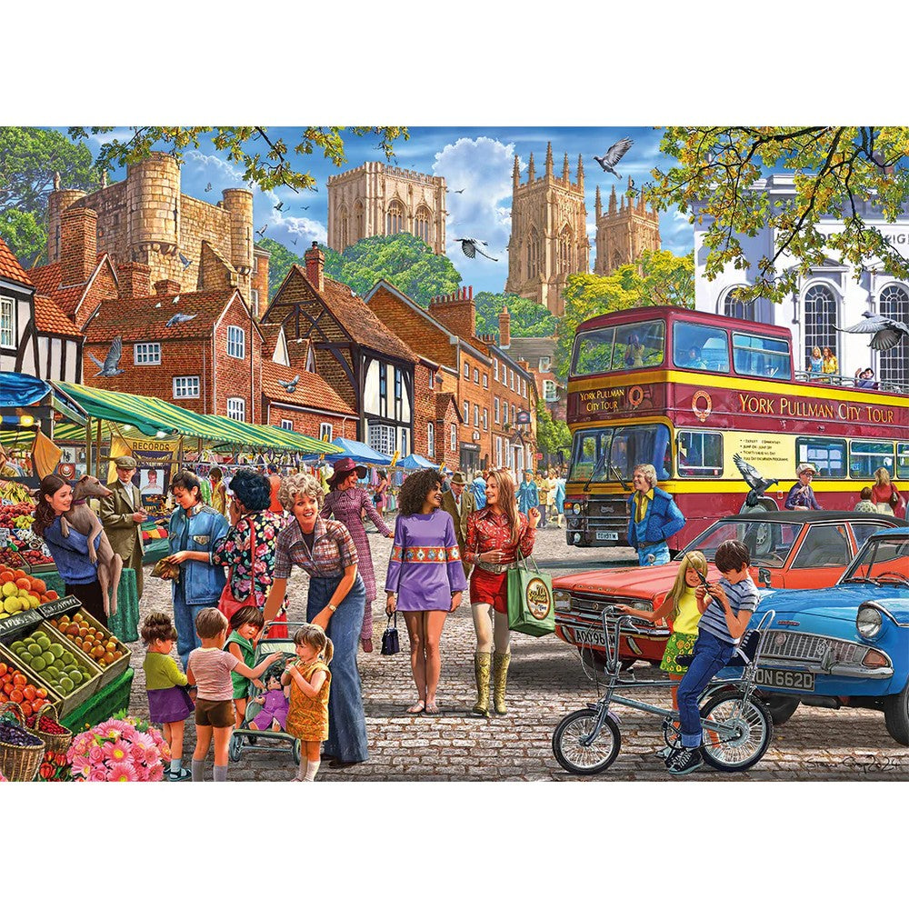 Puzzle - Gibsons - York Market 1000Pc