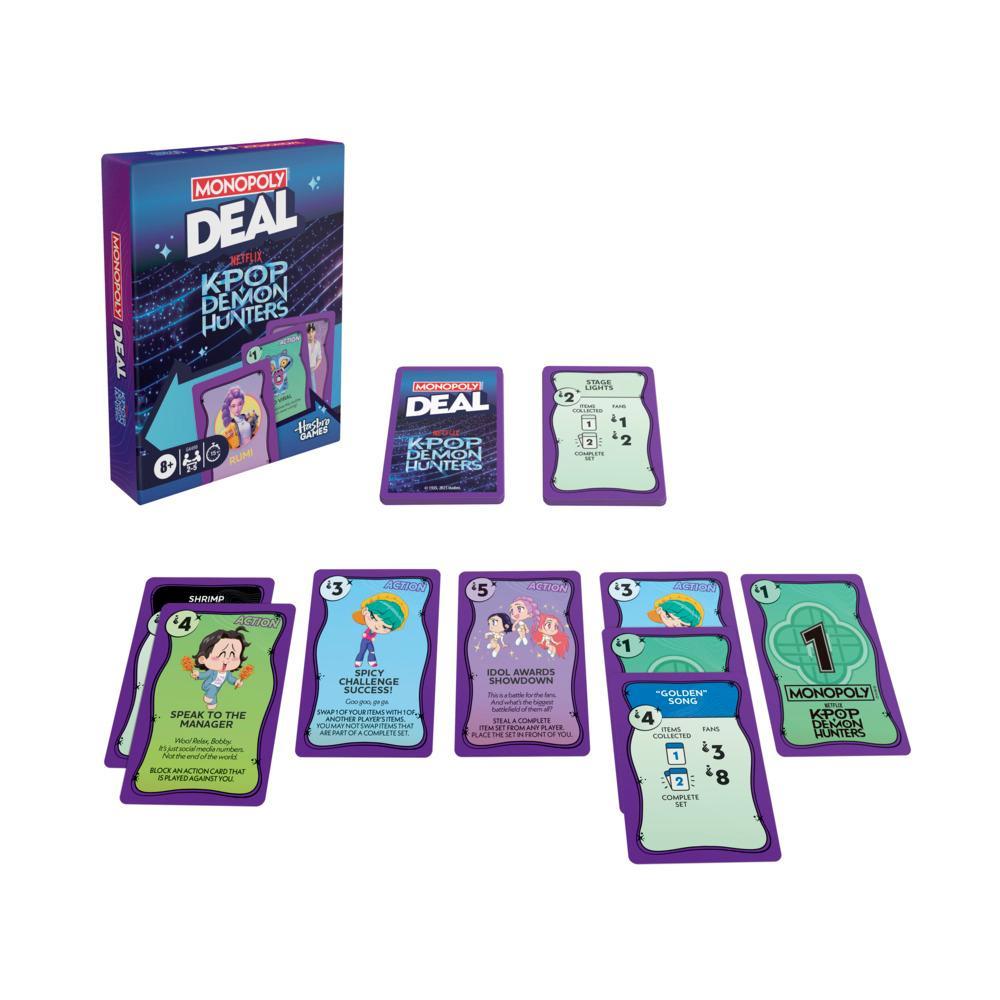 Monopoly Deal K-Pop Demon Hunt