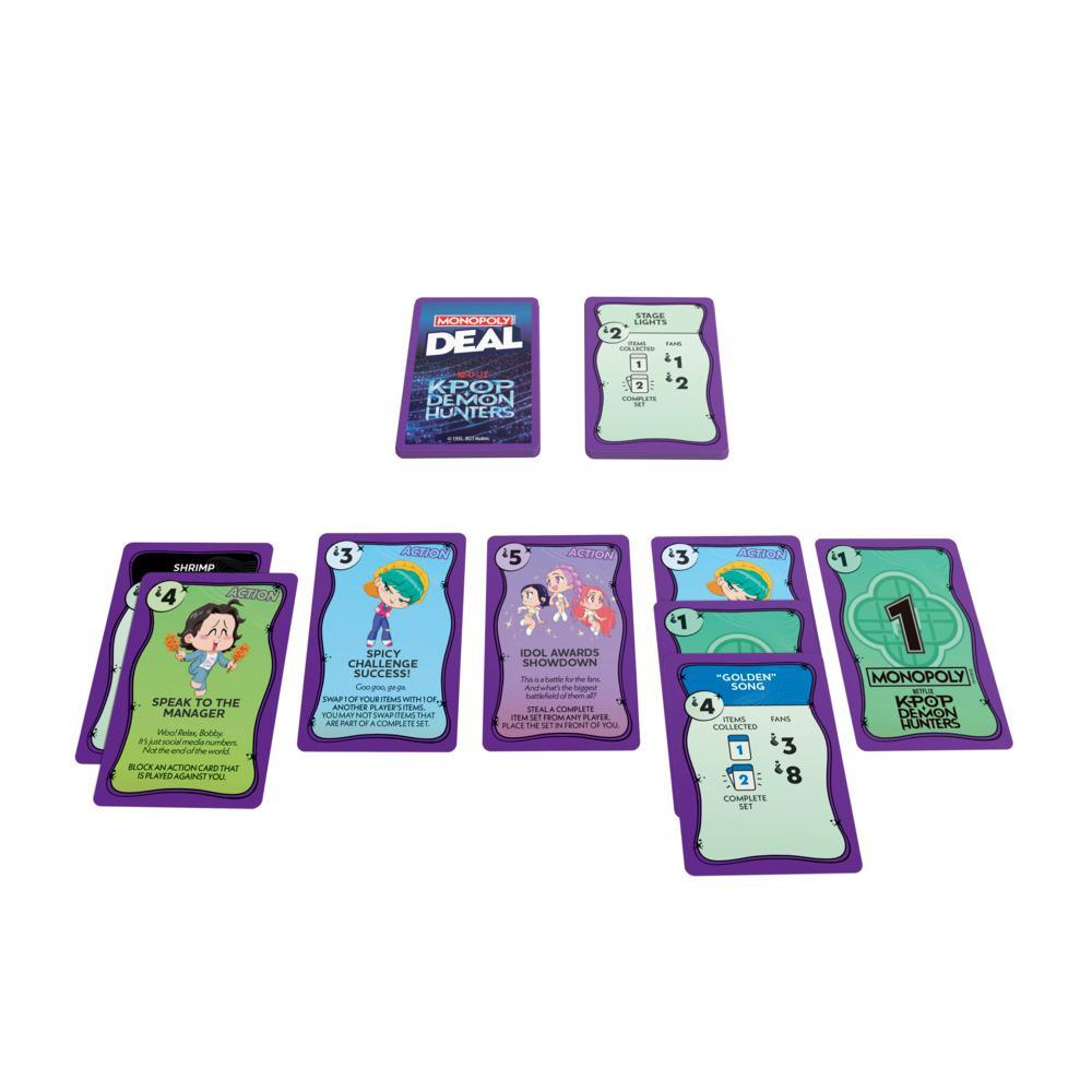 Monopoly Deal K-Pop Demon Hunt