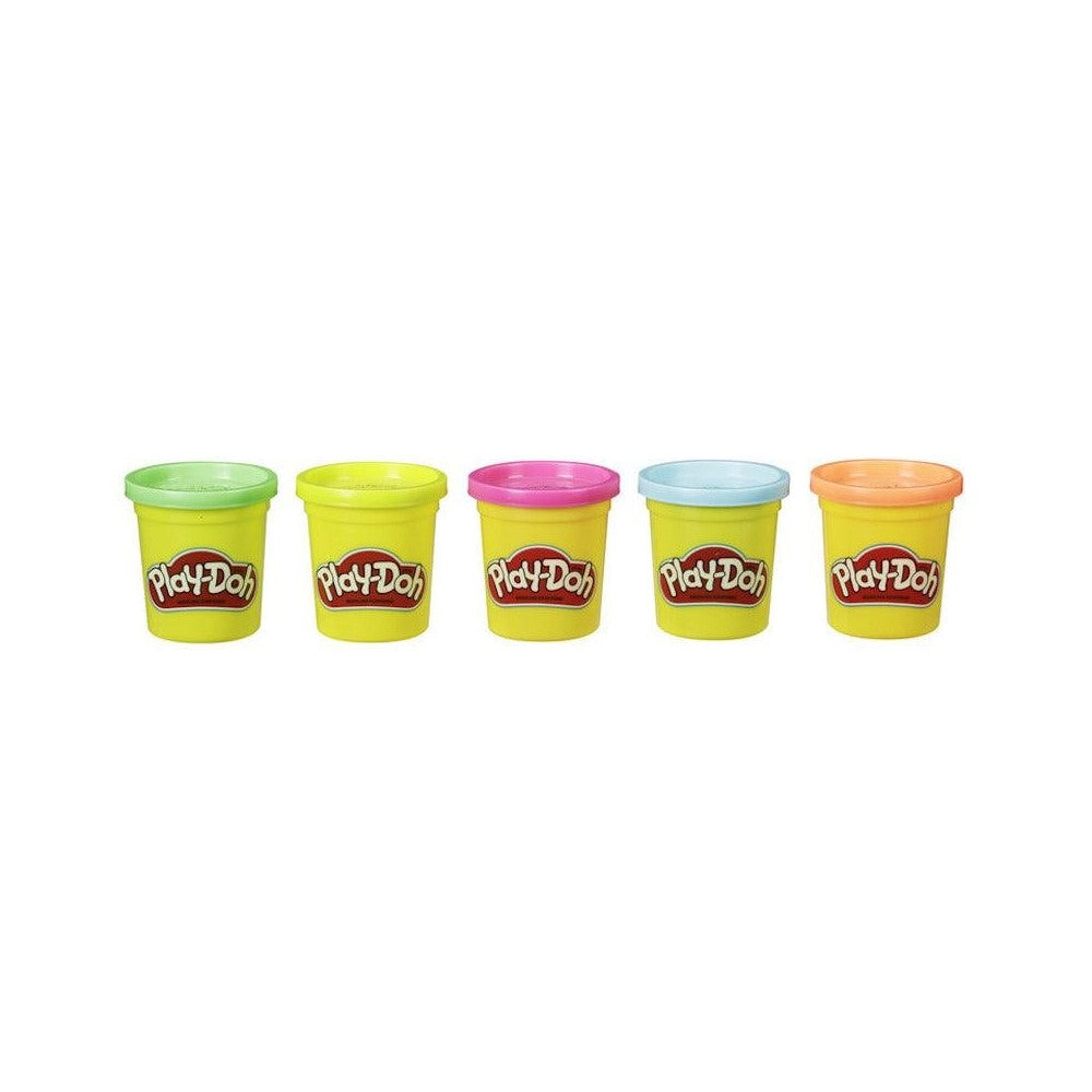 Playdoh 5 Tub Packs Astd