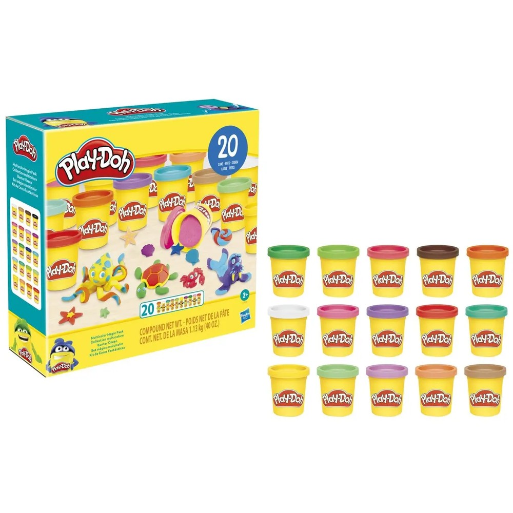 Playdoh Multicolor Magic Pack