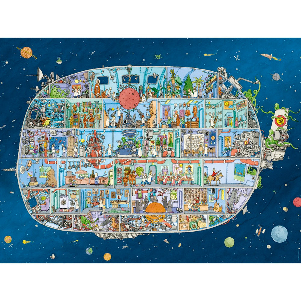 Puzzle - Heye - Adolfsson Spaceship 1500Pc
