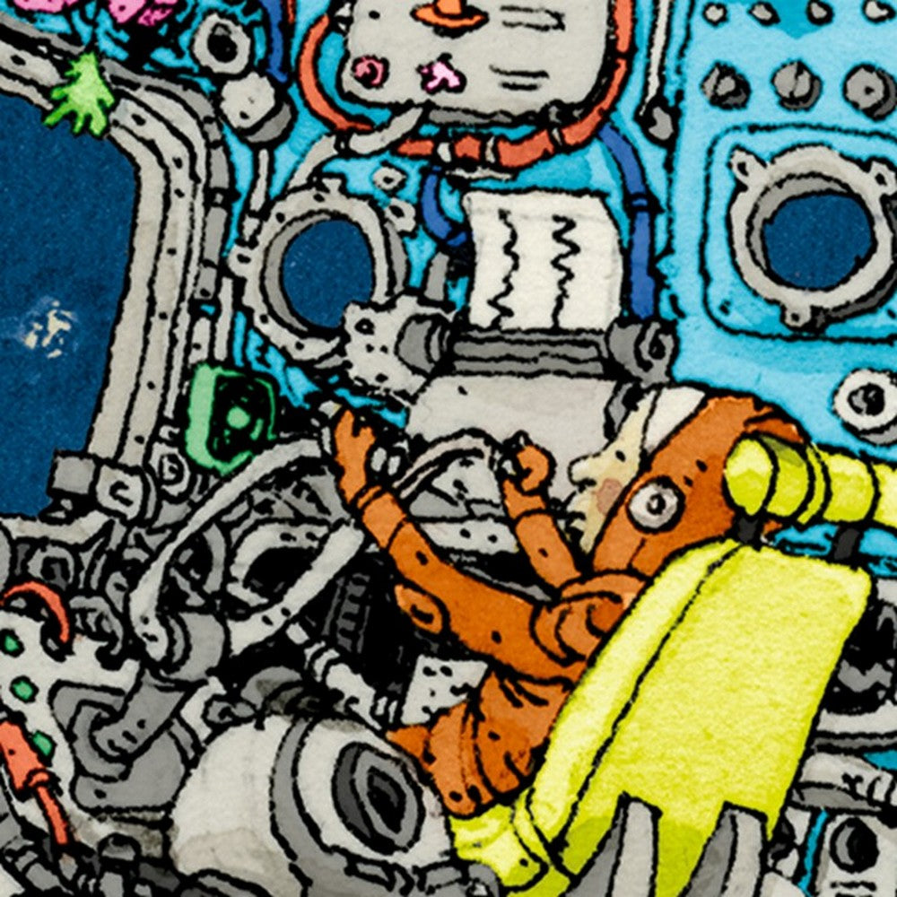 Puzzle - Heye - Adolfsson Spaceship 1500Pc