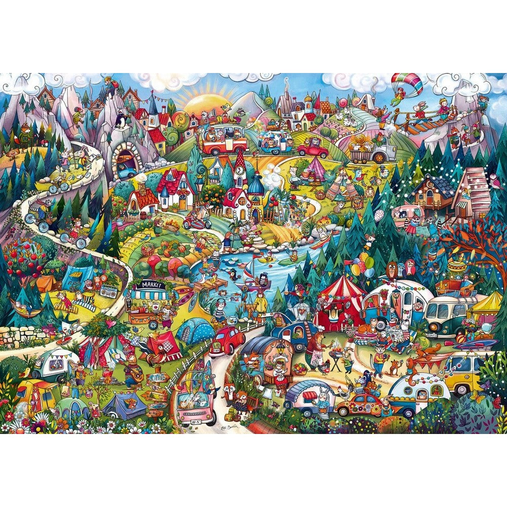 Puzzle - Berman; Go Camping 2000Pc