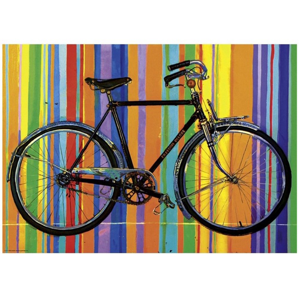 Puzzle - Heye - Bike Art; Freedom Deluxe 1000P